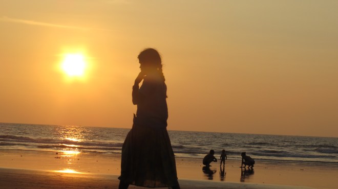 Puesta de sol en Kuddle Beach